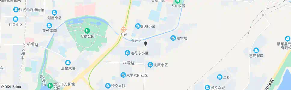 沈阳小河沿路江东街_公交站地图_沈阳公交_妙搜公交查询2025
