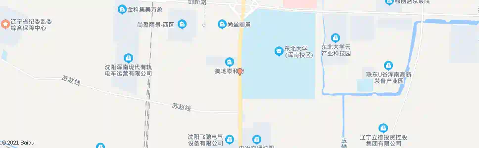 沈阳沈营路创新二路_公交站地图_沈阳公交_妙搜公交查询2025