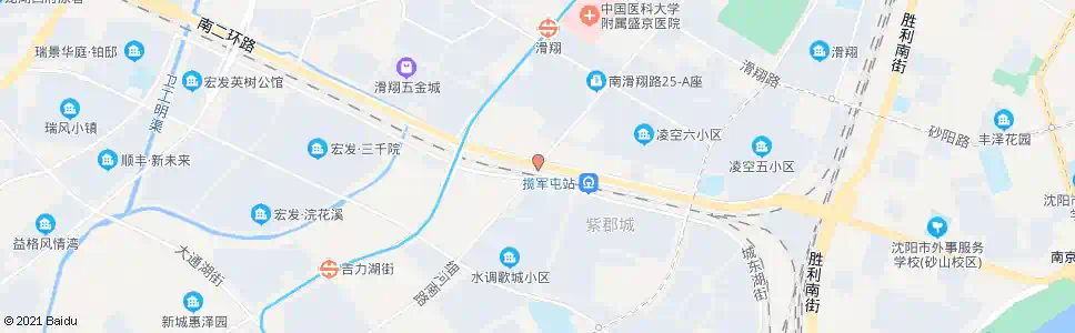 沈阳腾飞一街_公交站地图_沈阳公交_妙搜公交查询2025