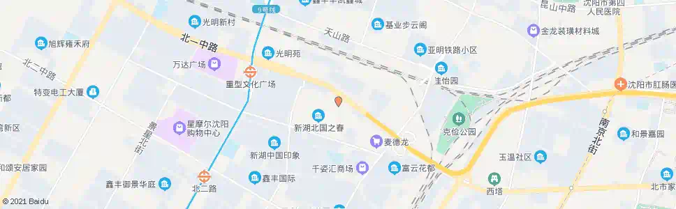 沈阳新湖小区_公交站地图_沈阳公交_妙搜公交查询2025