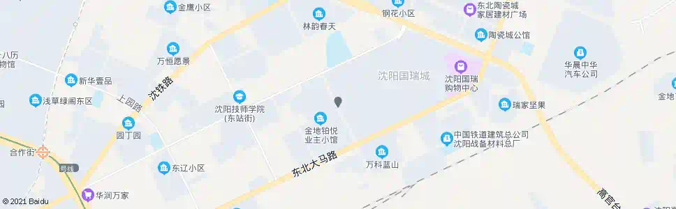 沈阳东建街(化工设备厂)_公交站地图_沈阳公交_妙搜公交查询2025