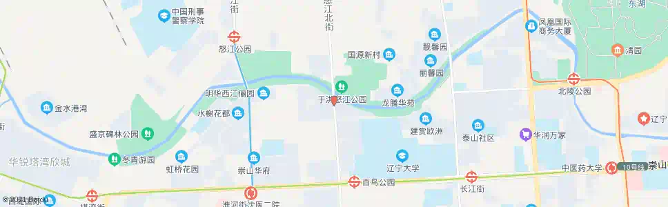 沈阳怒江街新开河_公交站地图_沈阳公交_妙搜公交查询2025