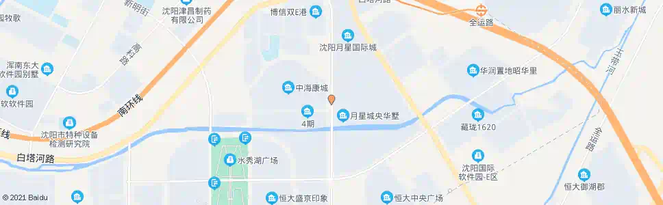 沈阳沈中大街双深路_公交站地图_沈阳公交_妙搜公交查询2025