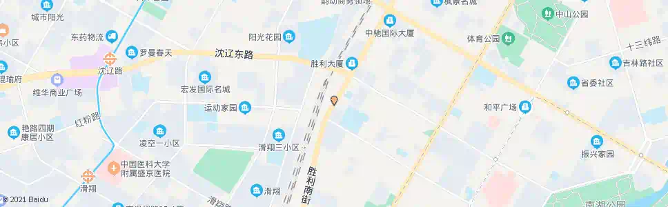 沈阳胜利大街南九马路_公交站地图_沈阳公交_妙搜公交查询2025