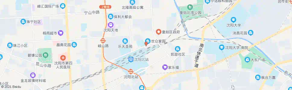 沈阳昆山东路_公交站地图_沈阳公交_妙搜公交查询2025