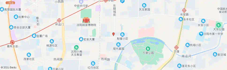 沈阳小河沿_公交站地图_沈阳公交_妙搜公交查询2025