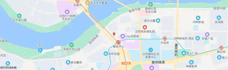 沈阳营盘北街新华社_公交站地图_沈阳公交_妙搜公交查询2025