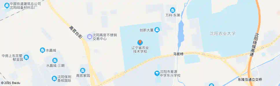 沈阳省农业技术学校_公交站地图_沈阳公交_妙搜公交查询2025