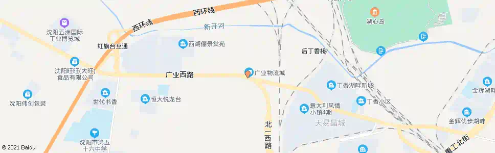 沈阳广业西路_公交站地图_沈阳公交_妙搜公交查询2025