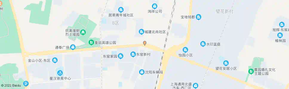 沈阳金山路鸭绿江东街_公交站地图_沈阳公交_妙搜公交查询2025