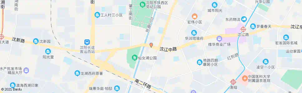 沈阳西部货运中心北_公交站地图_沈阳公交_妙搜公交查询2025