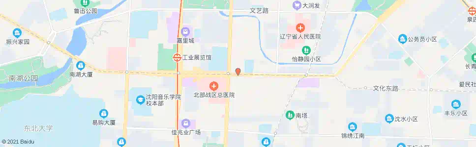 沈阳陆军总院_公交站地图_沈阳公交_妙搜公交查询2025