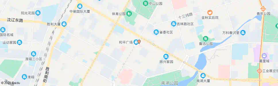沈阳和平广场_公交站地图_沈阳公交_妙搜公交查询2025