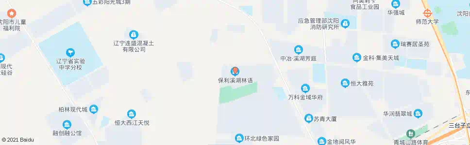 沈阳保利溪湖林语_公交站地图_沈阳公交_妙搜公交查询2025