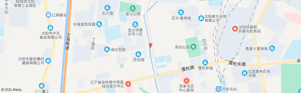 沈阳白松桥_公交站地图_沈阳公交_妙搜公交查询2025
