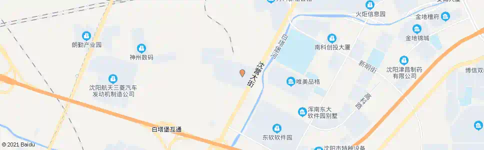 沈阳沈铁田园牧歌_公交站地图_沈阳公交_妙搜公交查询2025