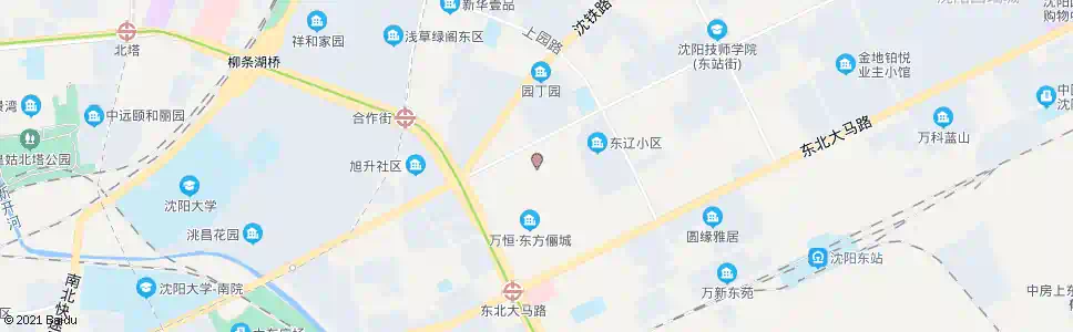 沈阳新生二街_公交站地图_沈阳公交_妙搜公交查询2025