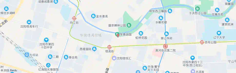 沈阳塔湾家乐福_公交站地图_沈阳公交_妙搜公交查询2025