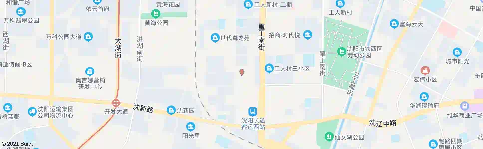 沈阳苏白路市场(西)_公交站地图_沈阳公交_妙搜公交查询2025