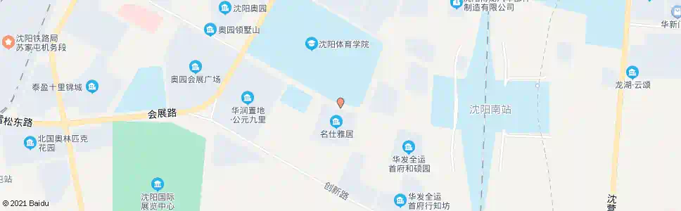 沈阳名仕雅居_公交站地图_沈阳公交_妙搜公交查询2025