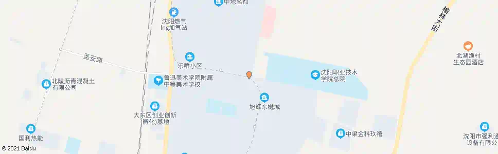 沈阳沈阳职业技术学院_公交站地图_沈阳公交_妙搜公交查询2025