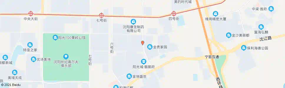 沈阳四号街十一号路_公交站地图_沈阳公交_妙搜公交查询2025