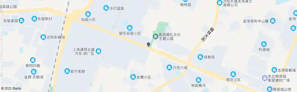 沈阳二台子街观泉路_公交站地图_沈阳公交_妙搜公交查询2025