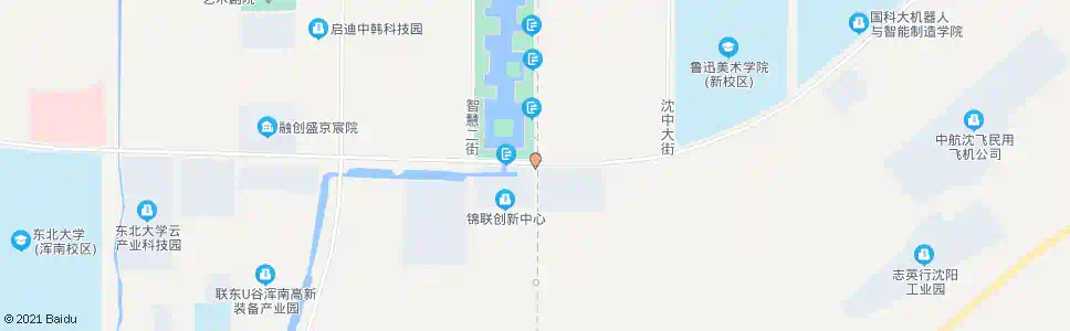 沈阳创新路智慧三街_公交站地图_沈阳公交_妙搜公交查询2025