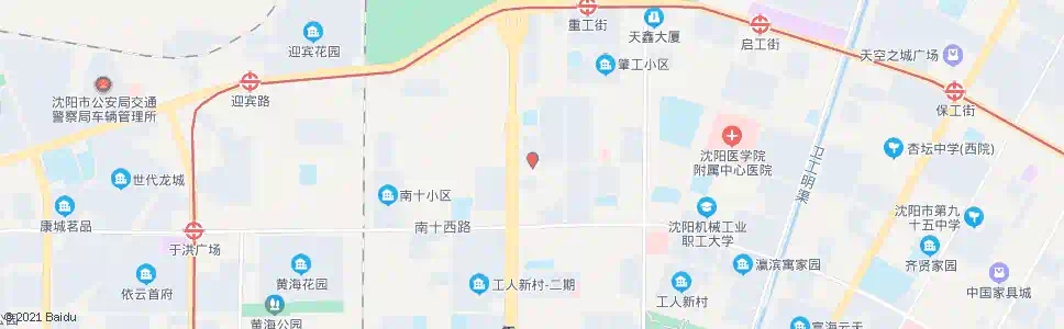 沈阳建业路重工街_公交站地图_沈阳公交_妙搜公交查询2025