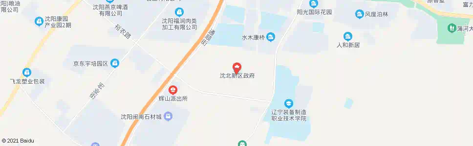 沈阳蒲河新城管委会_公交站地图_沈阳公交_妙搜公交查询2025
