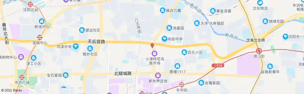 沈阳横街_公交站地图_沈阳公交_妙搜公交查询2025