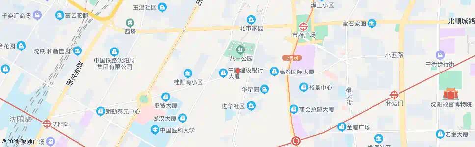 沈阳中山路三经街_公交站地图_沈阳公交_妙搜公交查询2025