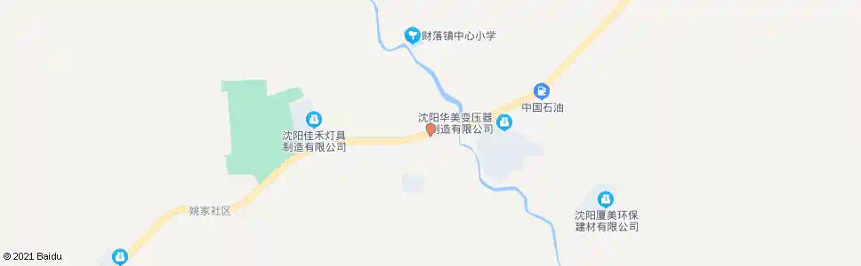 沈阳财落市场_公交站地图_沈阳公交_妙搜公交查询2025