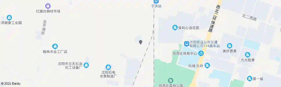 沈阳熊家岗路铁道口_公交站地图_沈阳公交_妙搜公交查询2025