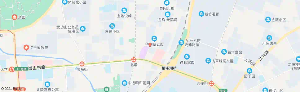 沈阳鸭绿江东街锡山路_公交站地图_沈阳公交_妙搜公交查询2025