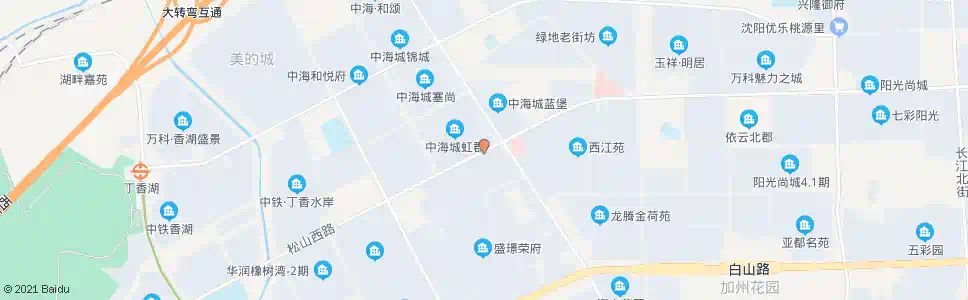 沈阳松山西路西江街_公交站地图_沈阳公交_妙搜公交查询2025