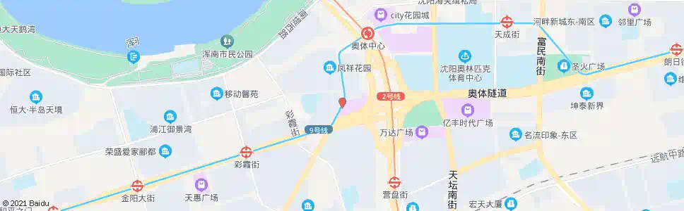 沈阳泛华广场_公交站地图_沈阳公交_妙搜公交查询2025