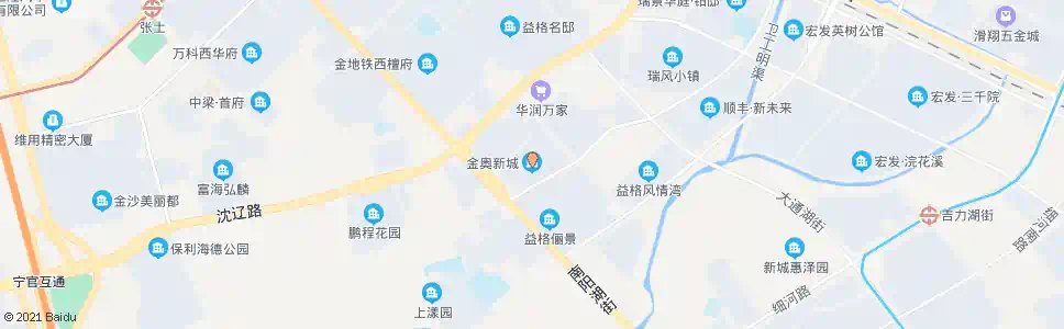 沈阳金奥新城(于台)_公交站地图_沈阳公交_妙搜公交查询2025