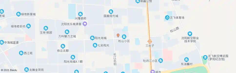 沈阳松山小区_公交站地图_沈阳公交_妙搜公交查询2025