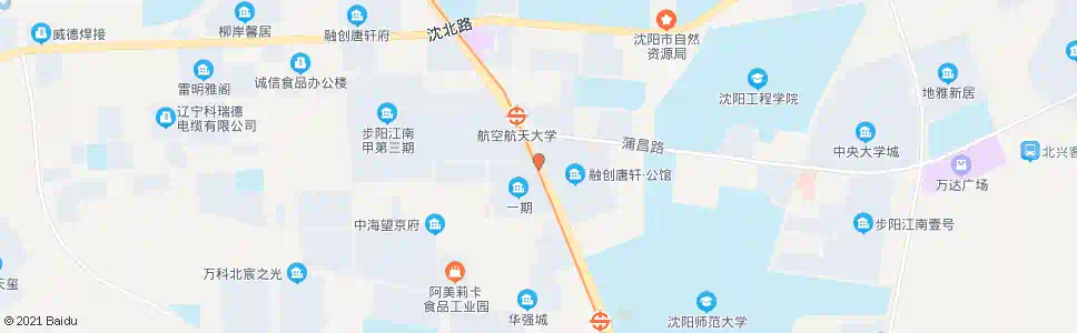 沈阳唐轩公馆_公交站地图_沈阳公交_妙搜公交查询2025
