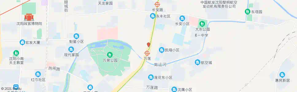 沈阳滂江市场_公交站地图_沈阳公交_妙搜公交查询2025