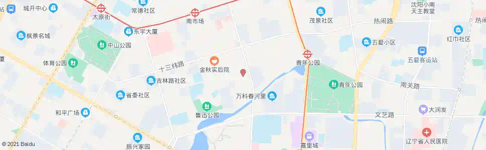 沈阳领事馆_公交站地图_沈阳公交_妙搜公交查询2025