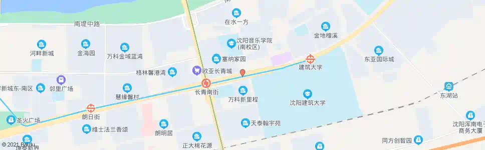 沈阳沈音南校区南_公交站地图_沈阳公交_妙搜公交查询2025
