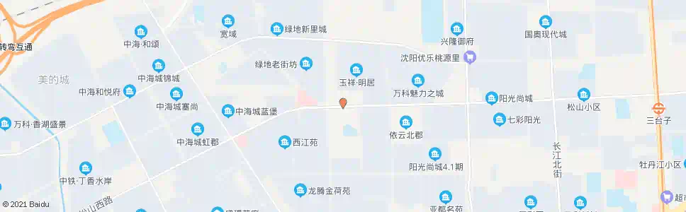 沈阳松山路宁江街_公交站地图_沈阳公交_妙搜公交查询2025