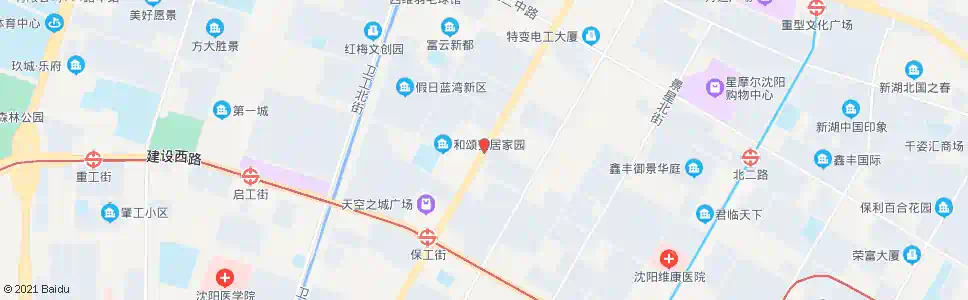 沈阳市交通技术学校东_公交站地图_沈阳公交_妙搜公交查询2025