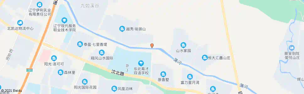 沈阳蒲北路地利街_公交站地图_沈阳公交_妙搜公交查询2025