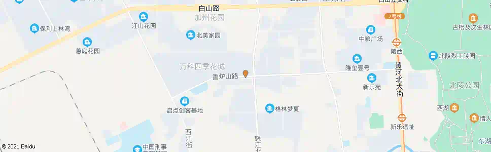 沈阳香炉山路怒江北街_公交站地图_沈阳公交_妙搜公交查询2025