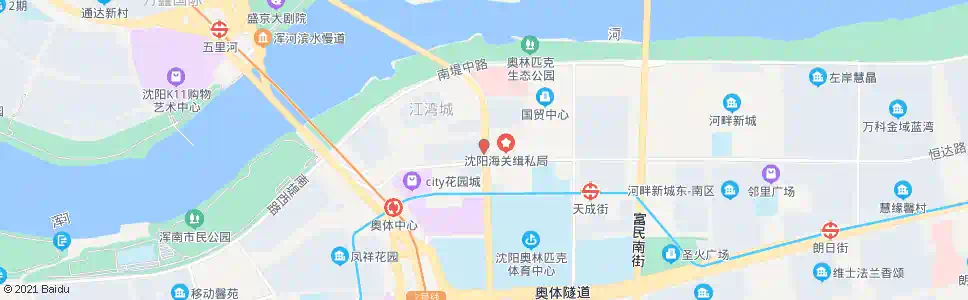 沈阳新华公寓_公交站地图_沈阳公交_妙搜公交查询2025