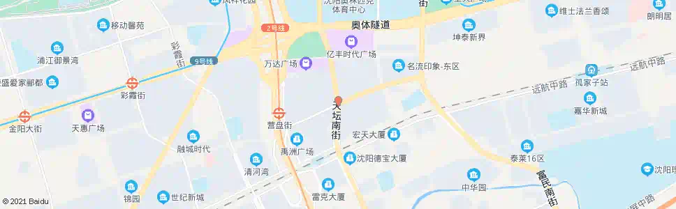 沈阳银卡路_公交站地图_沈阳公交_妙搜公交查询2025