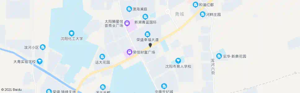 沈阳中央大街沈辽路_公交站地图_沈阳公交_妙搜公交查询2025